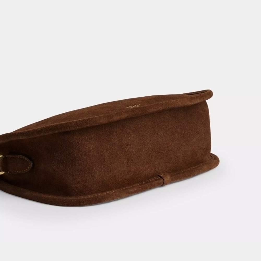 Coach - Waverly Bag - Suede Warm Brown - Picture 7 of 8
